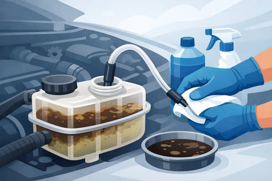 How to Clean Oil From Coolant Reservoir - Thermagasket